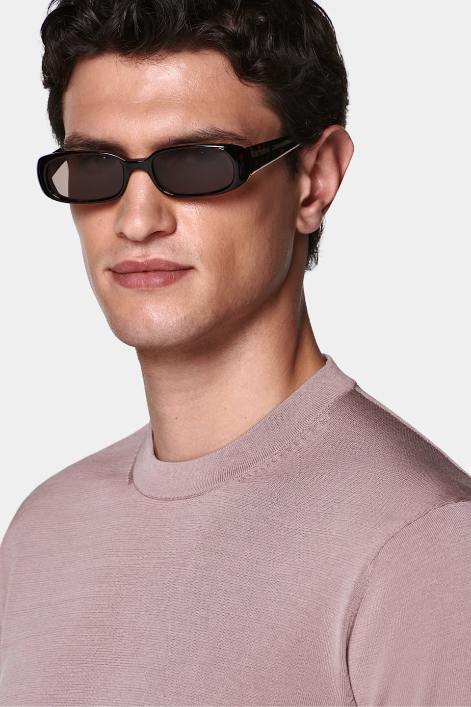 Purple crewneck