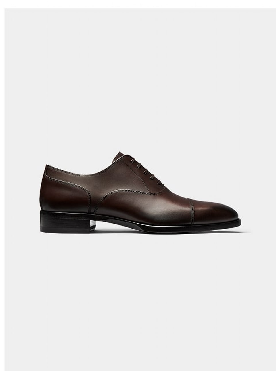 Brown lace up