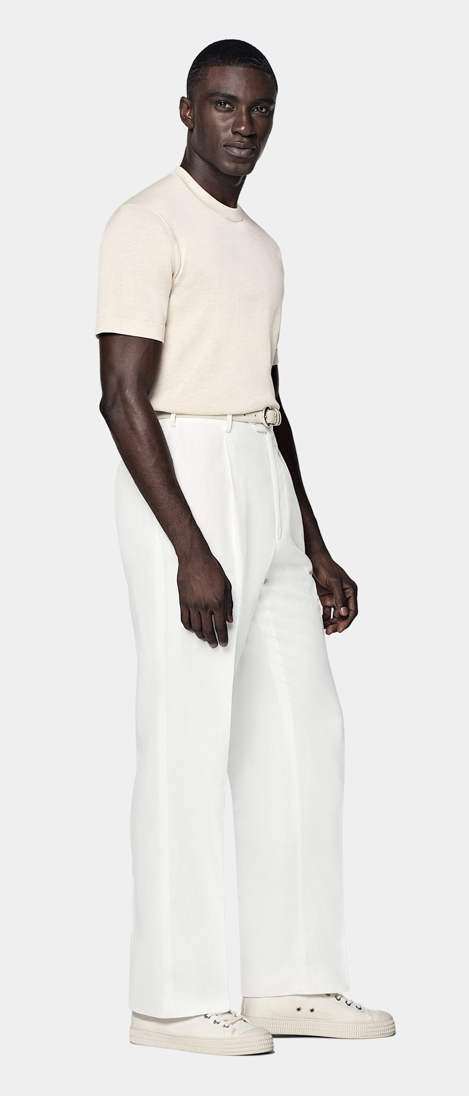 White trousers