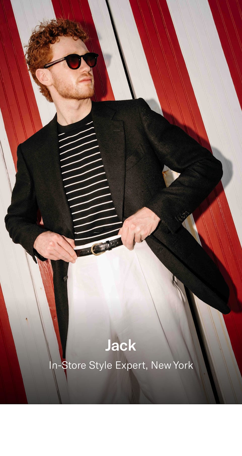 style expert in black crew
