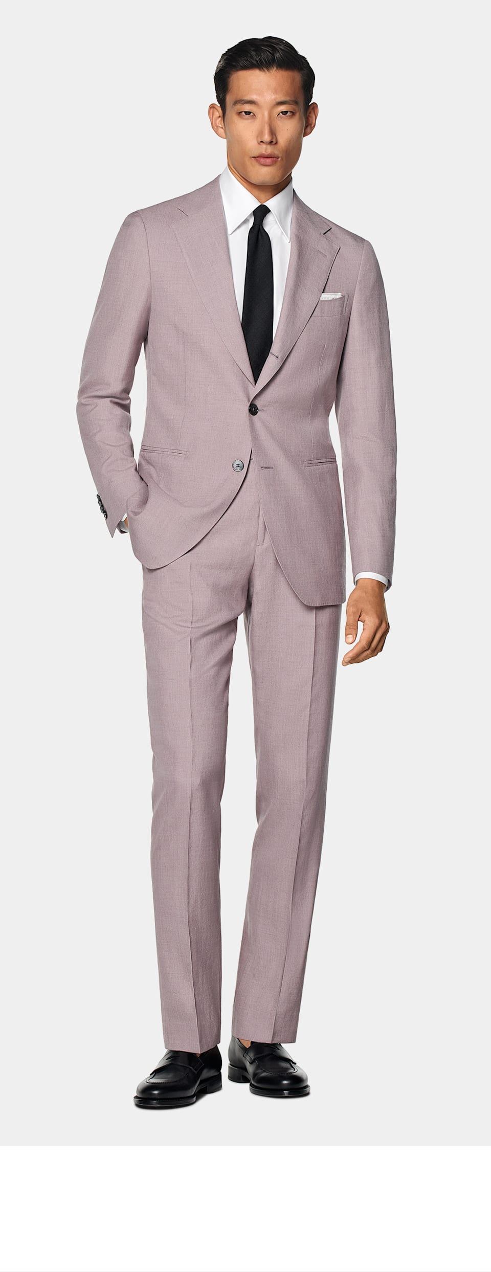 Purple suit