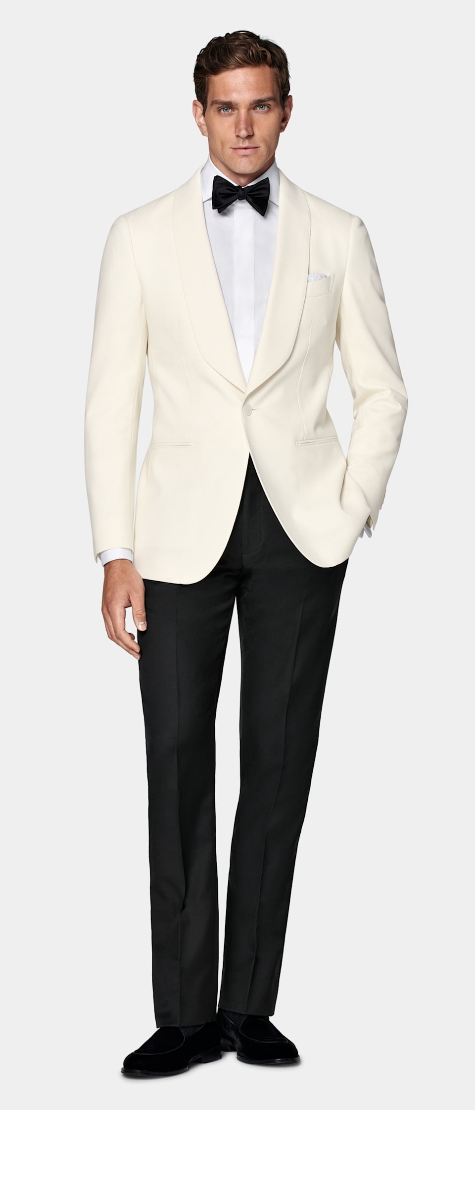 Off-white dinner jacket