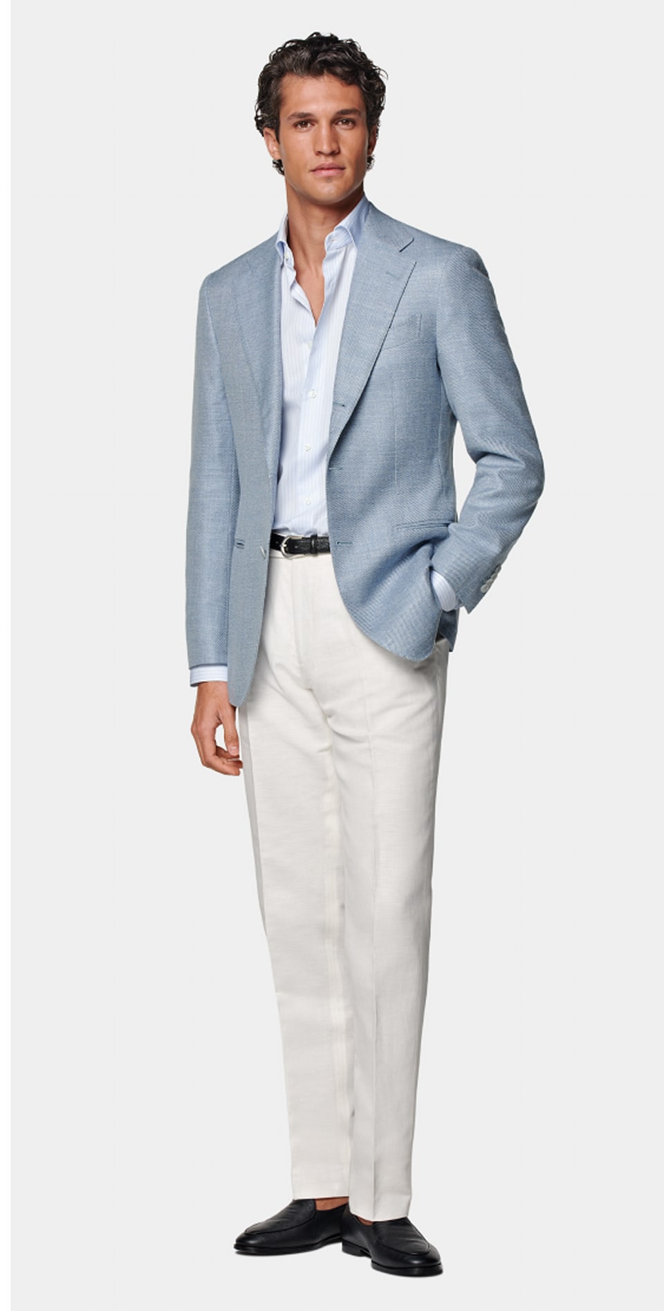 Light blue blazer