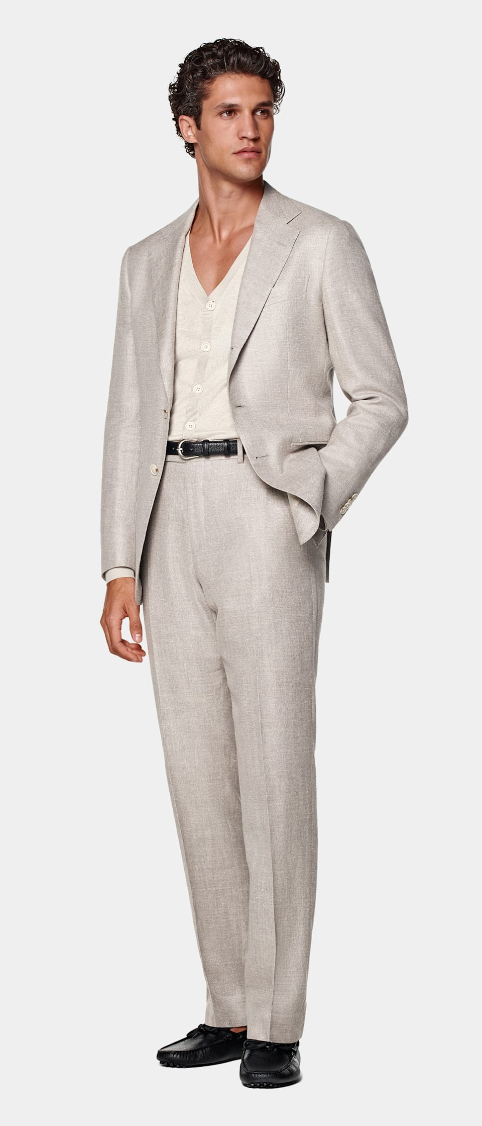 Light taupe suit