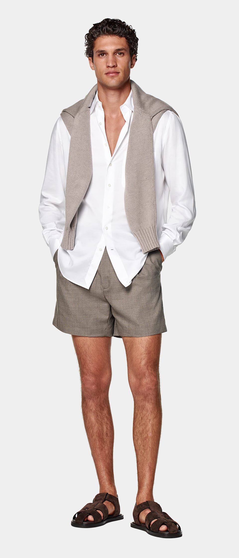 Taupe shorts