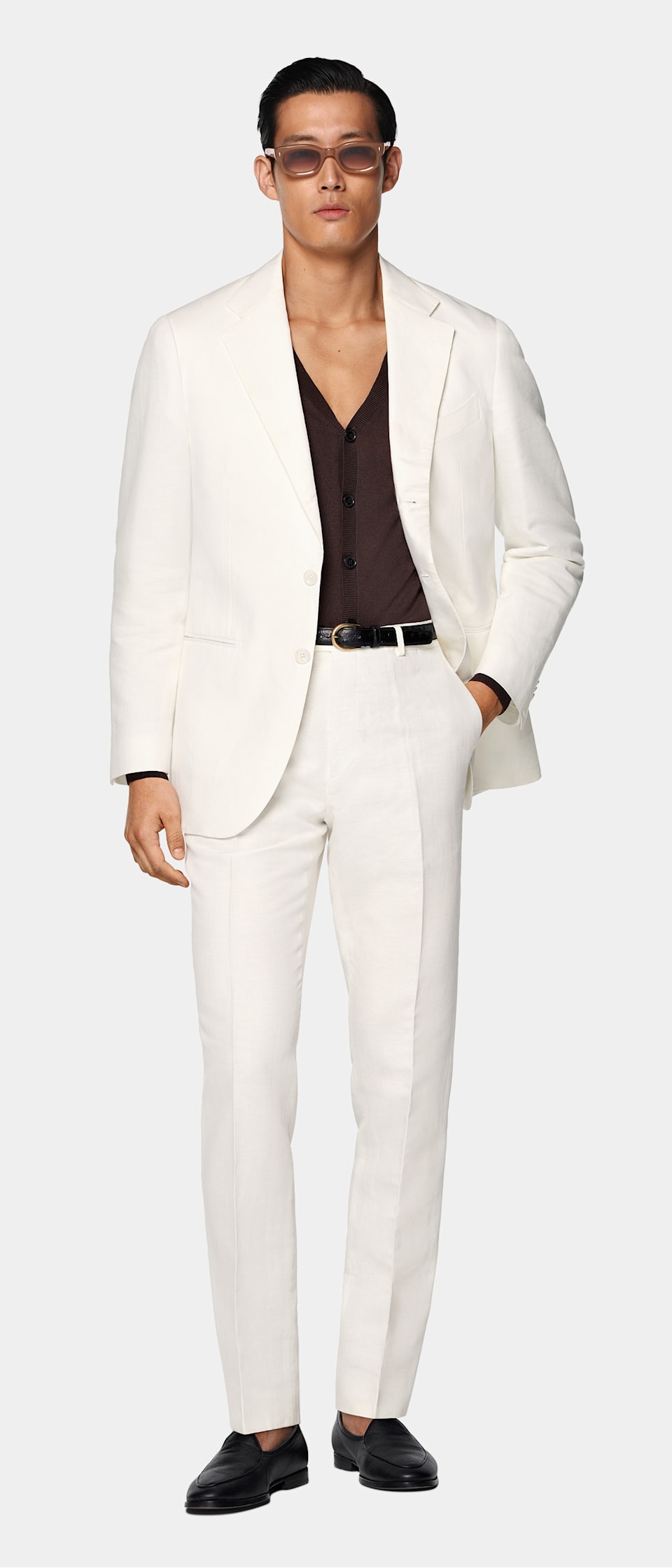 Off white suit