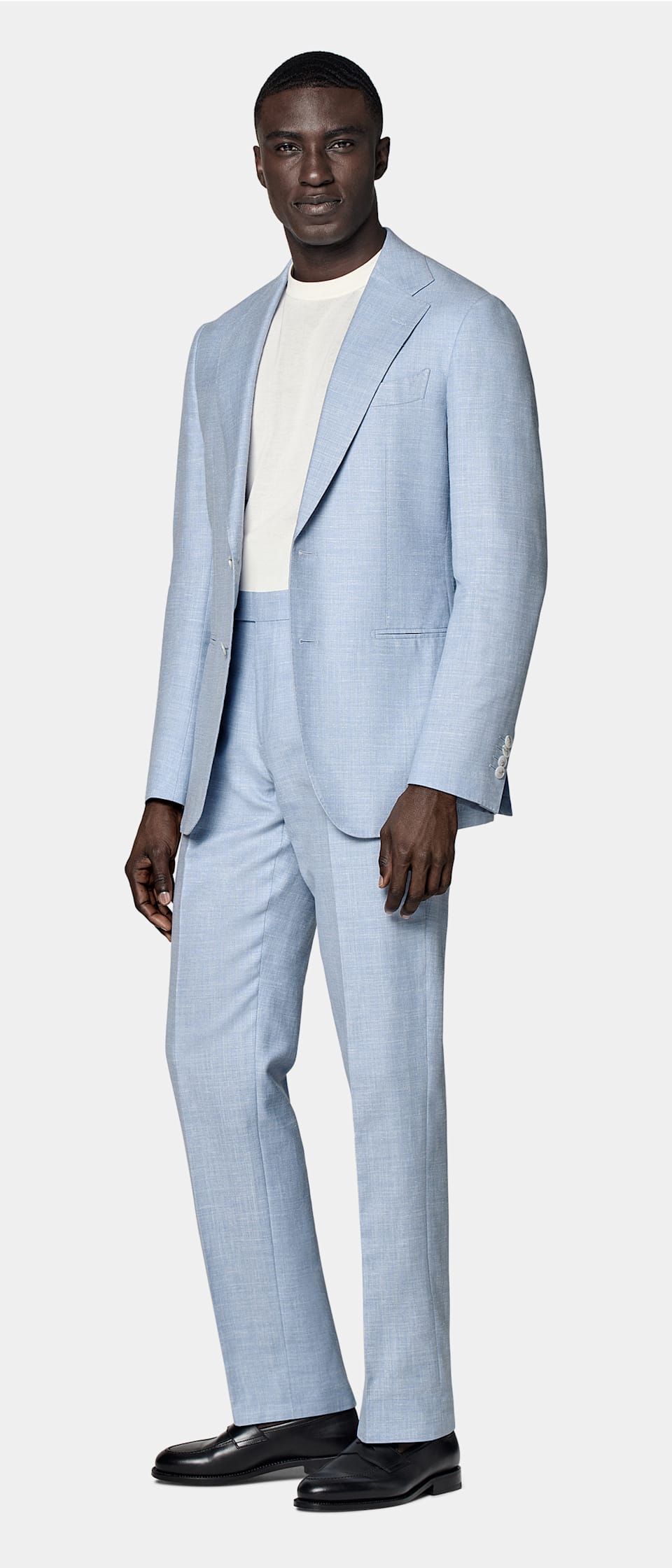 Blue suit