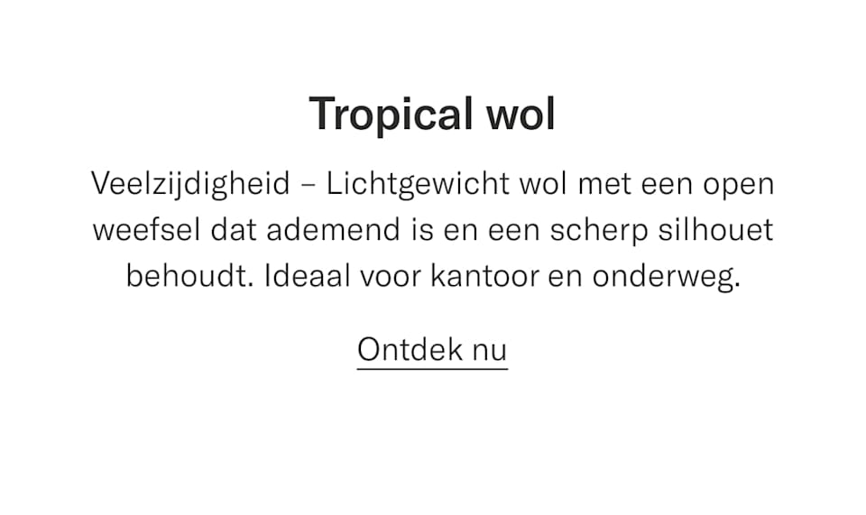 Tropical wool