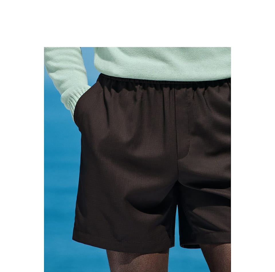 Brown shorts