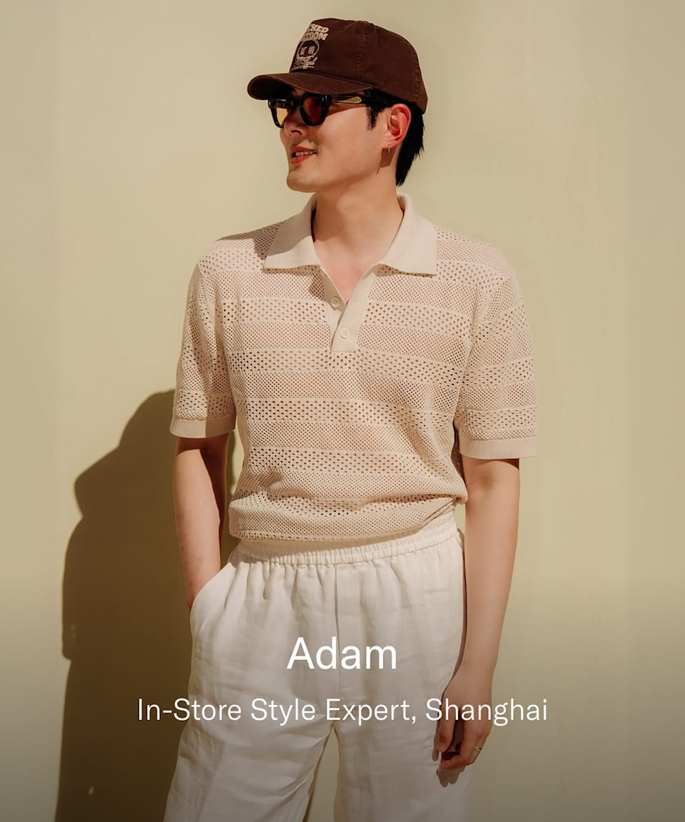 Crochet polo