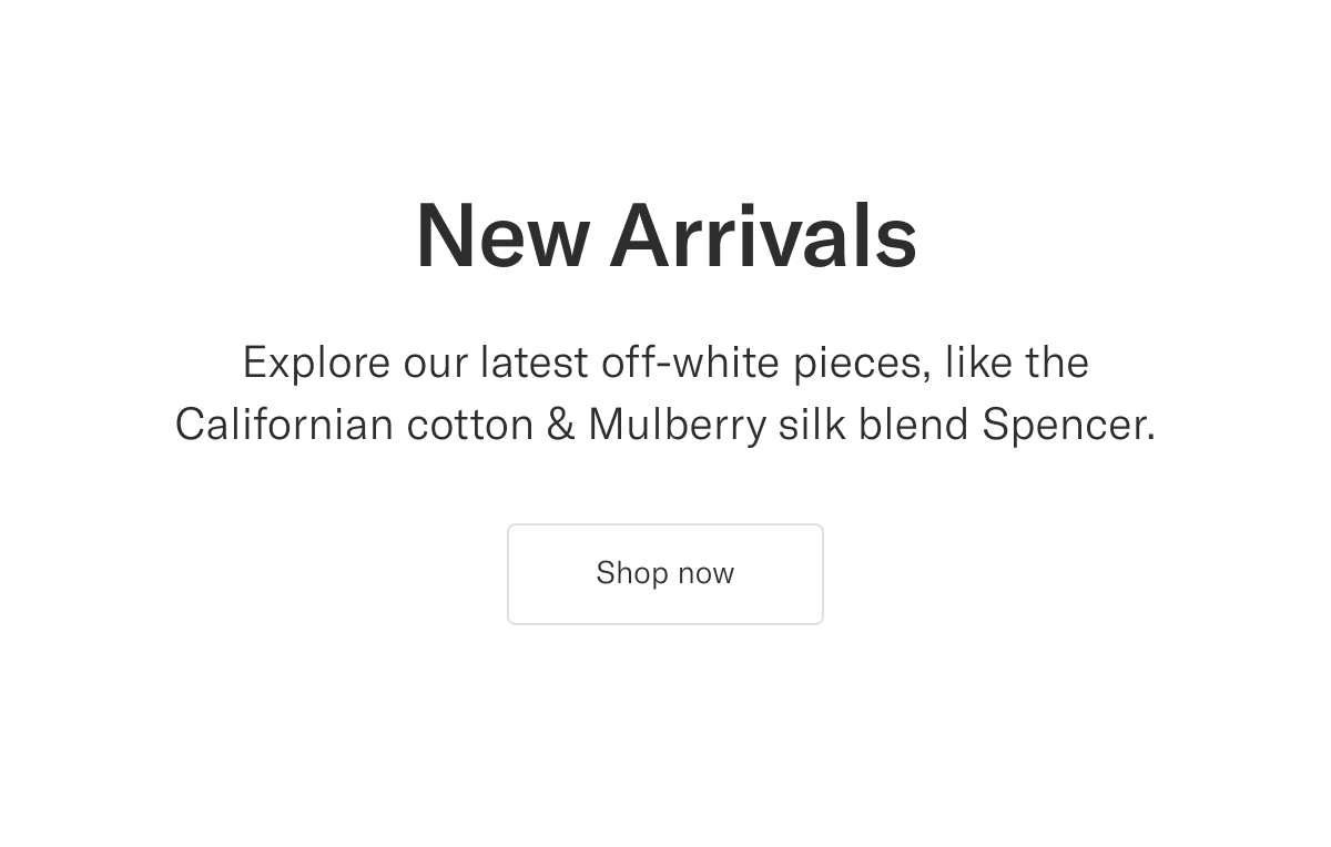 New arrivals | Shop now