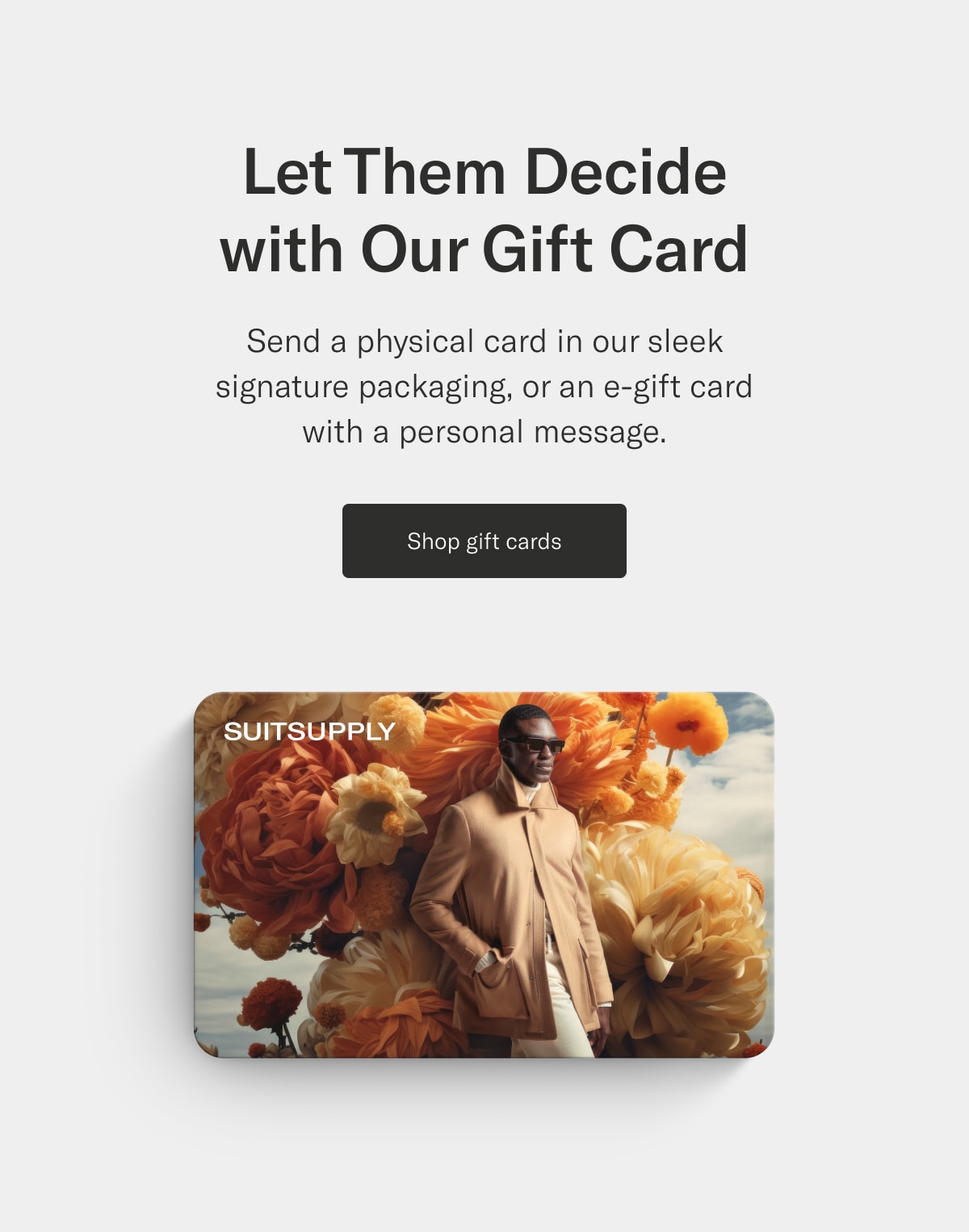 Shop gift cards