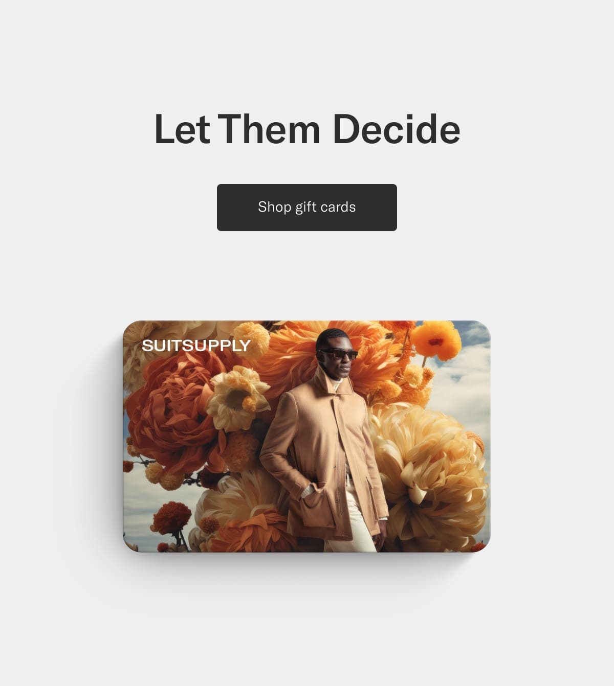 Let them decide | Shop gift cards