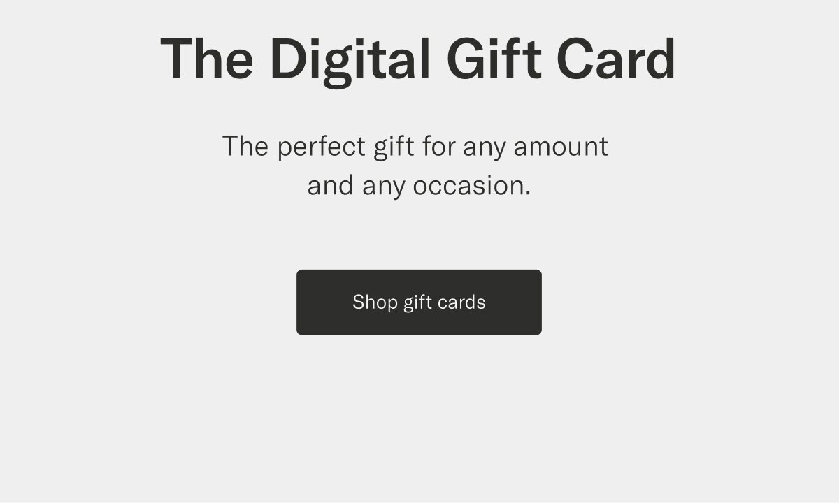 Shop gift cards
