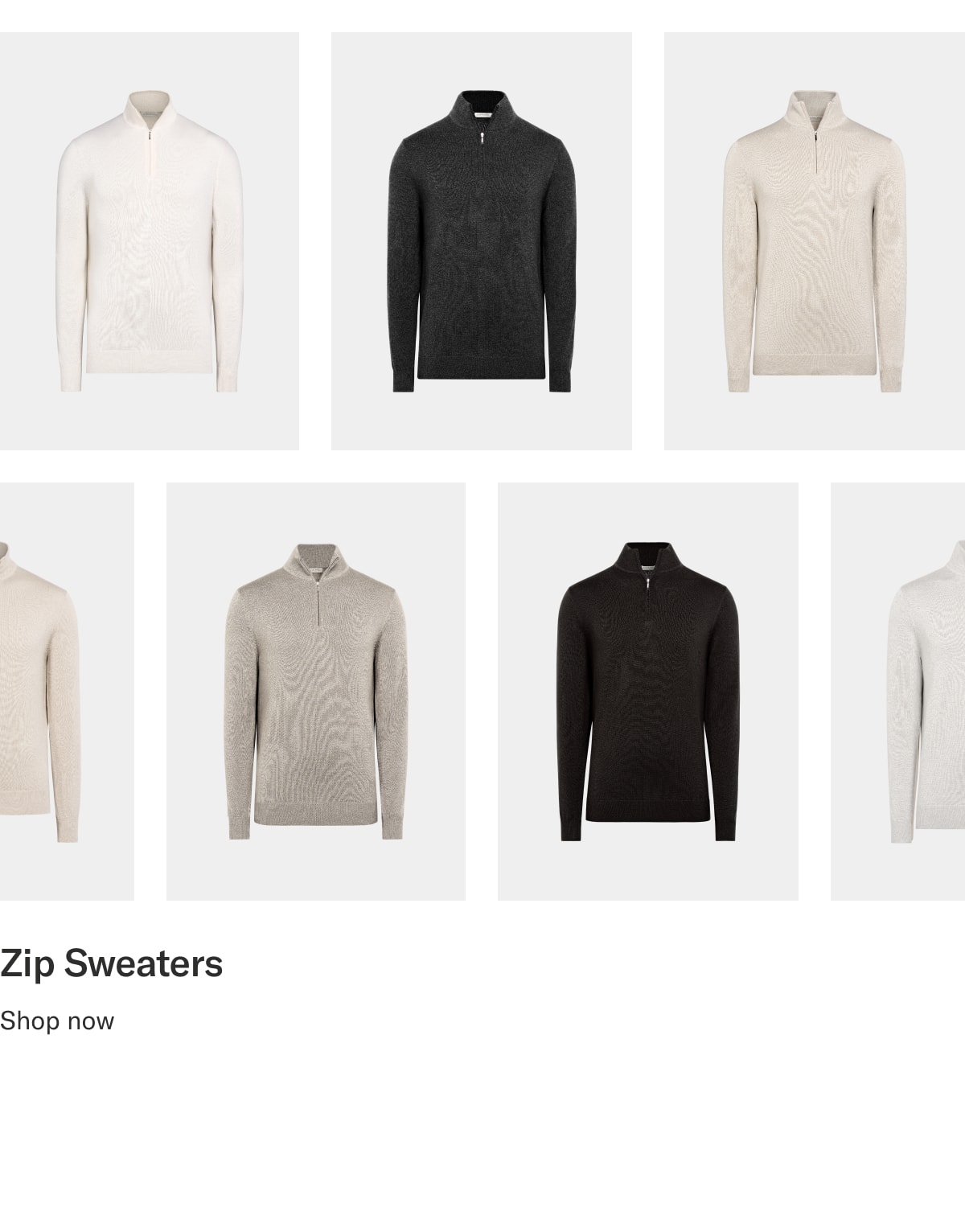 Shop zip sweaters