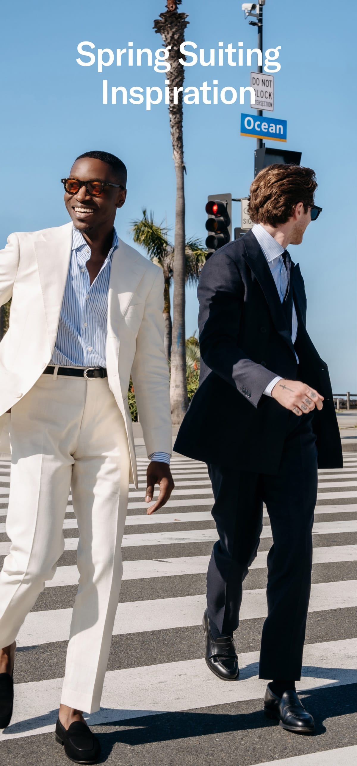 Spring suiting inspiration