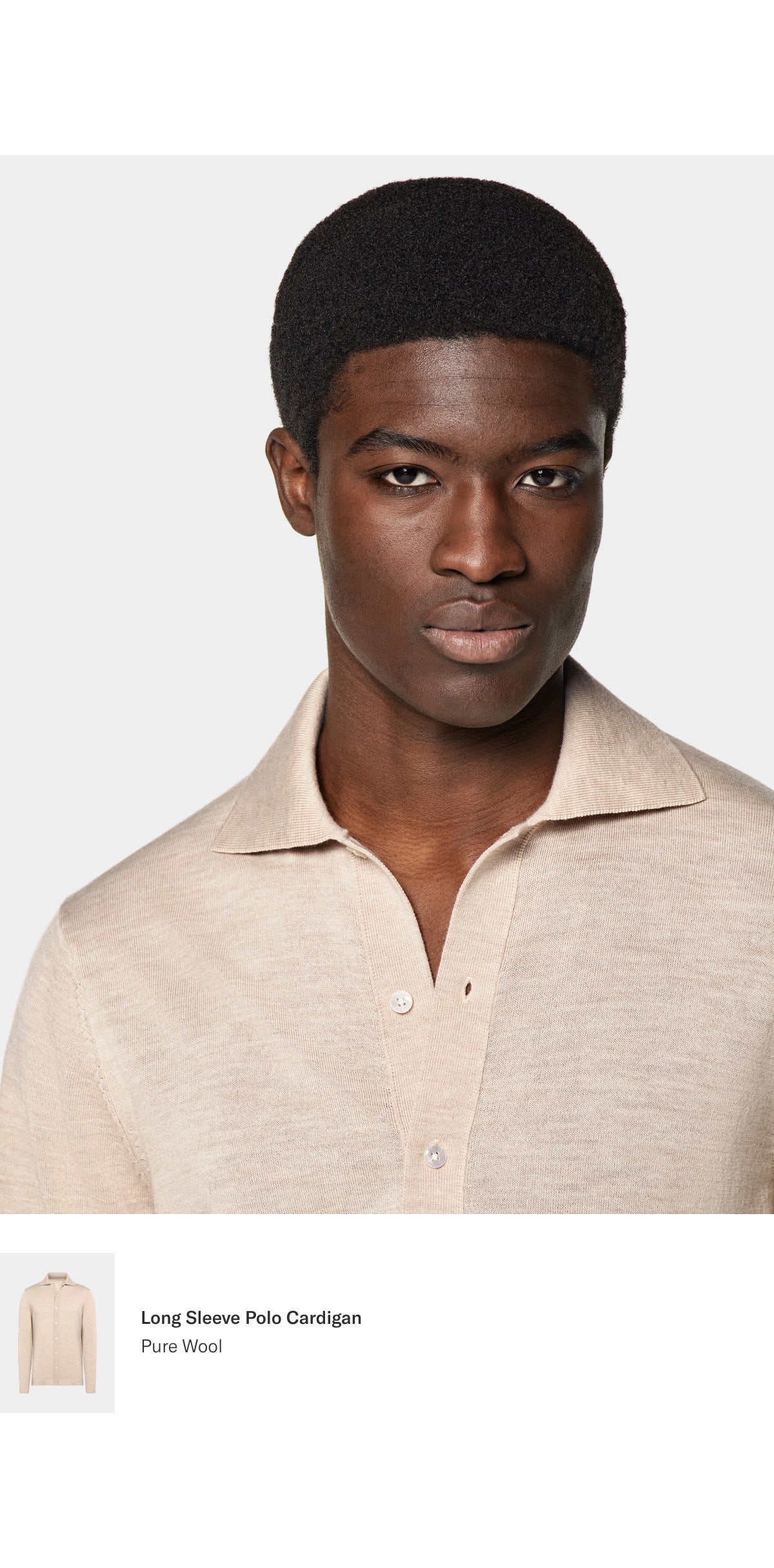 Shop the polo cardigan