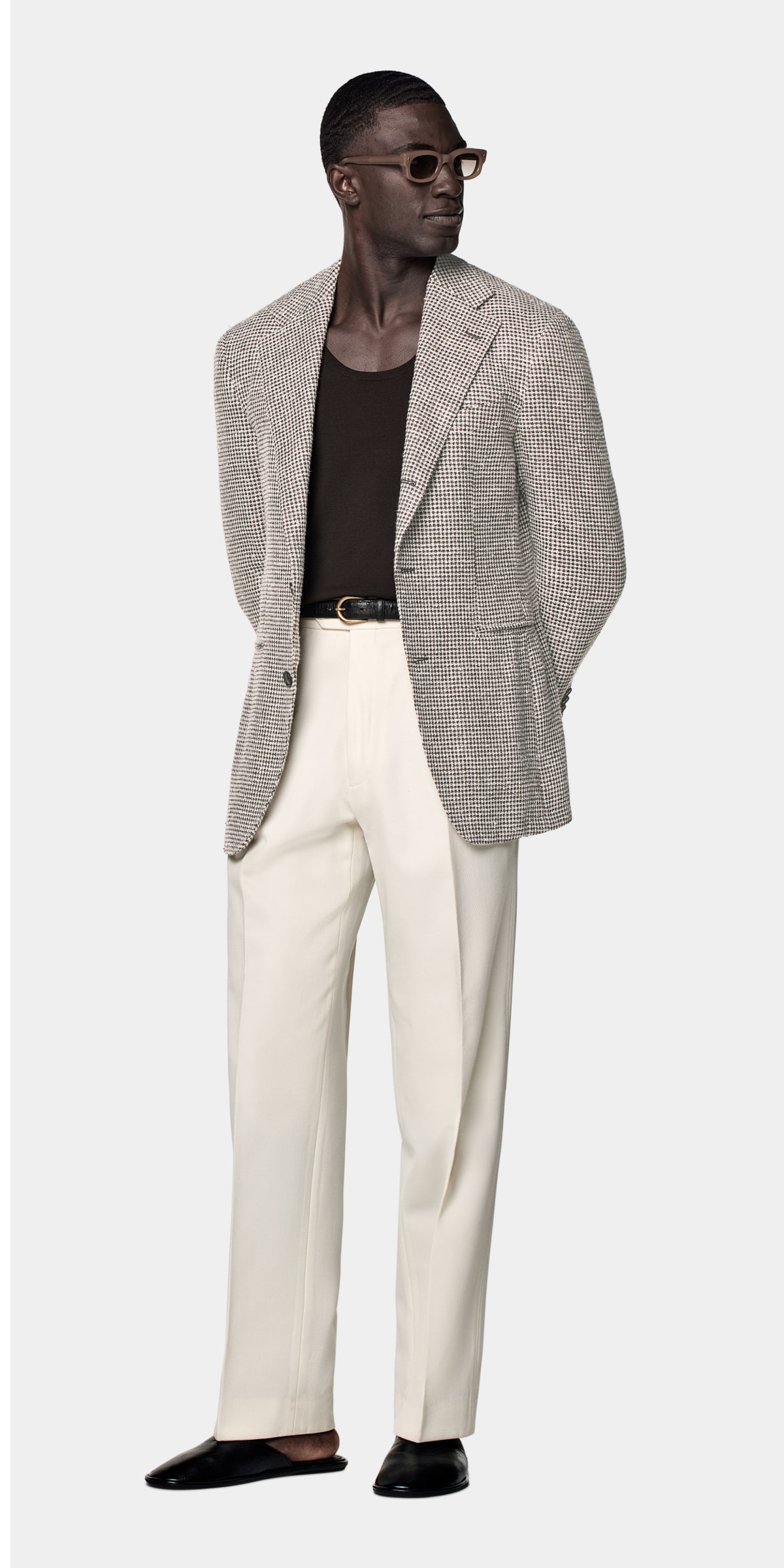 Shop the patterned blazer