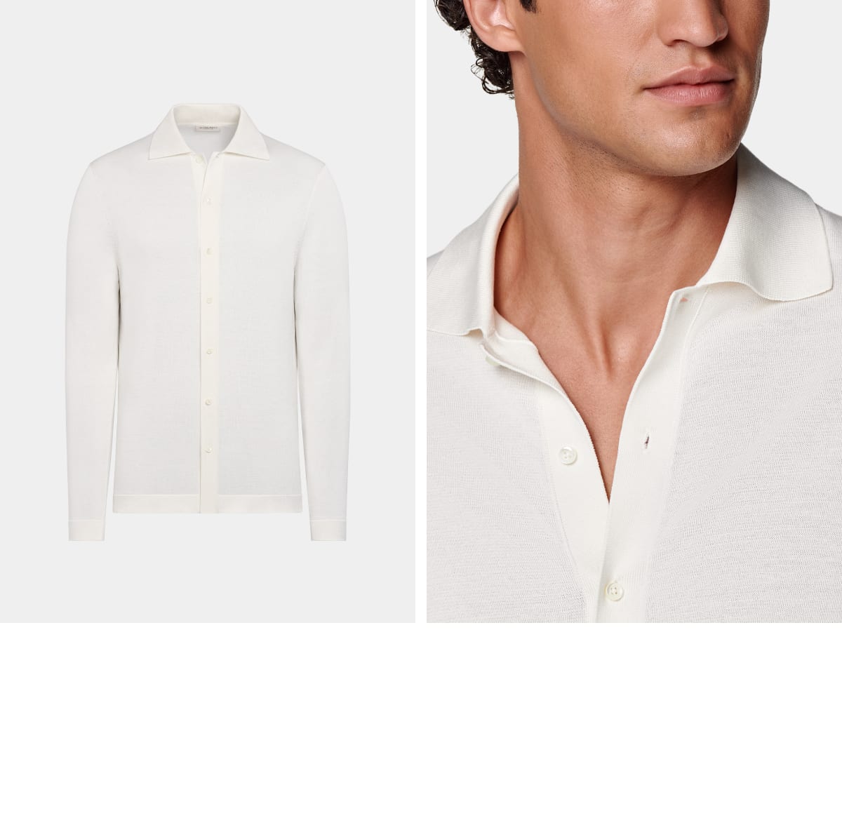 Shop the polo cardigan