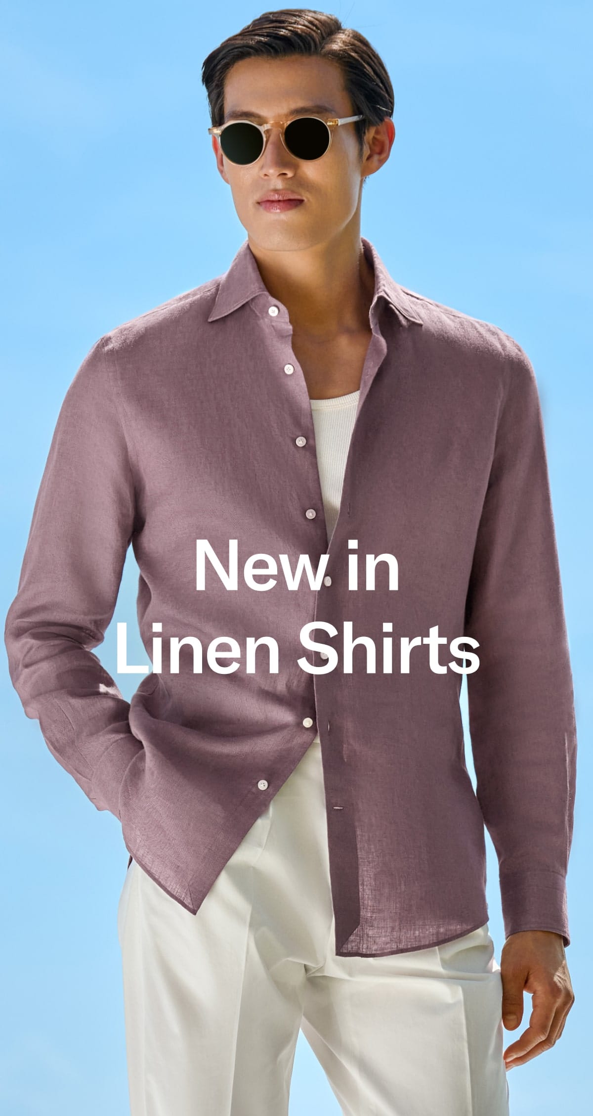 New in Linen Shirts