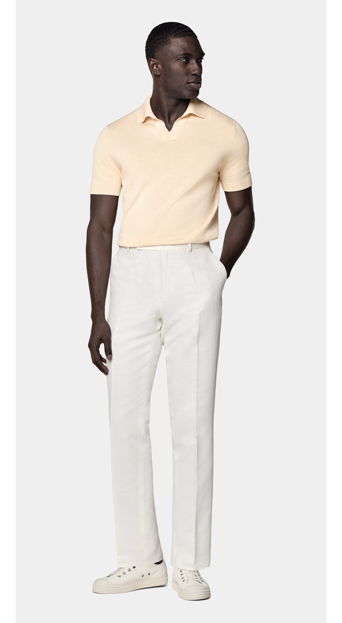 Yellow polo