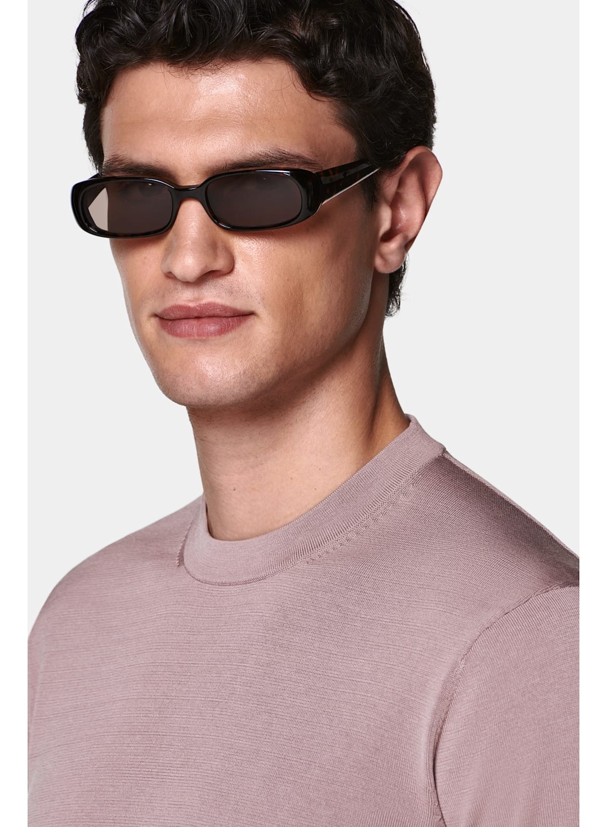 Purple crewneck