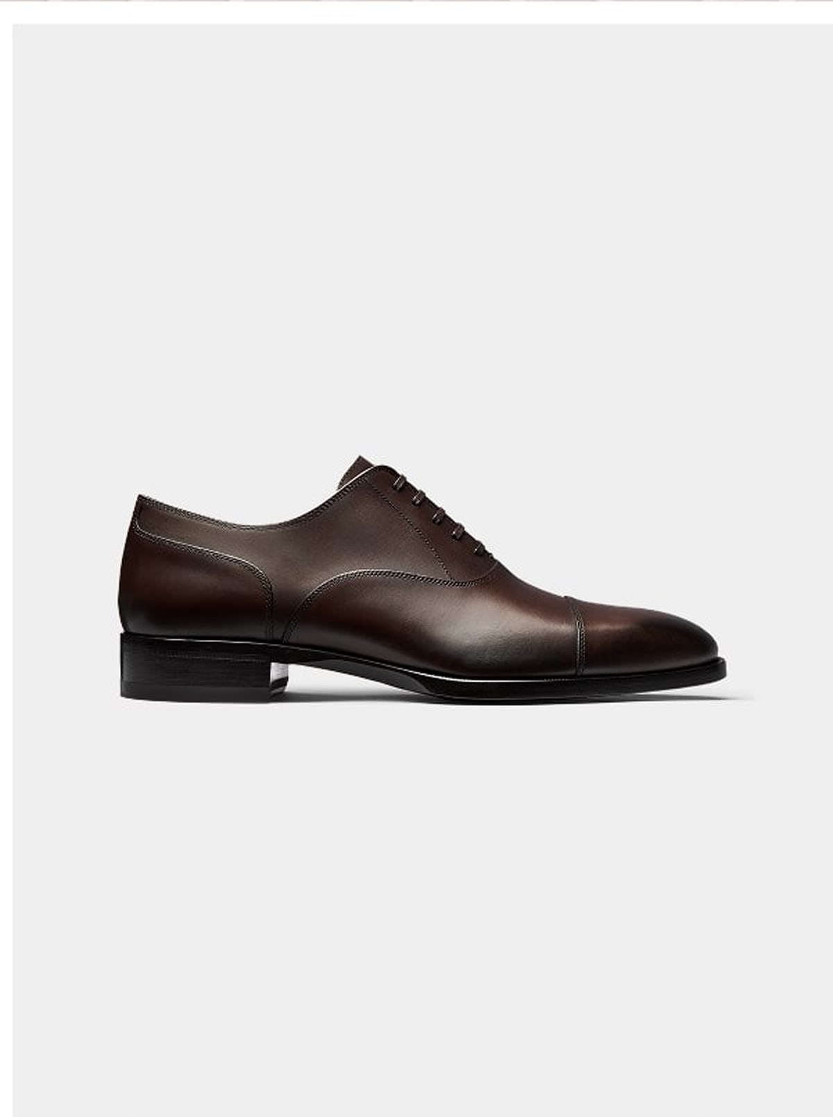 Brown lace up