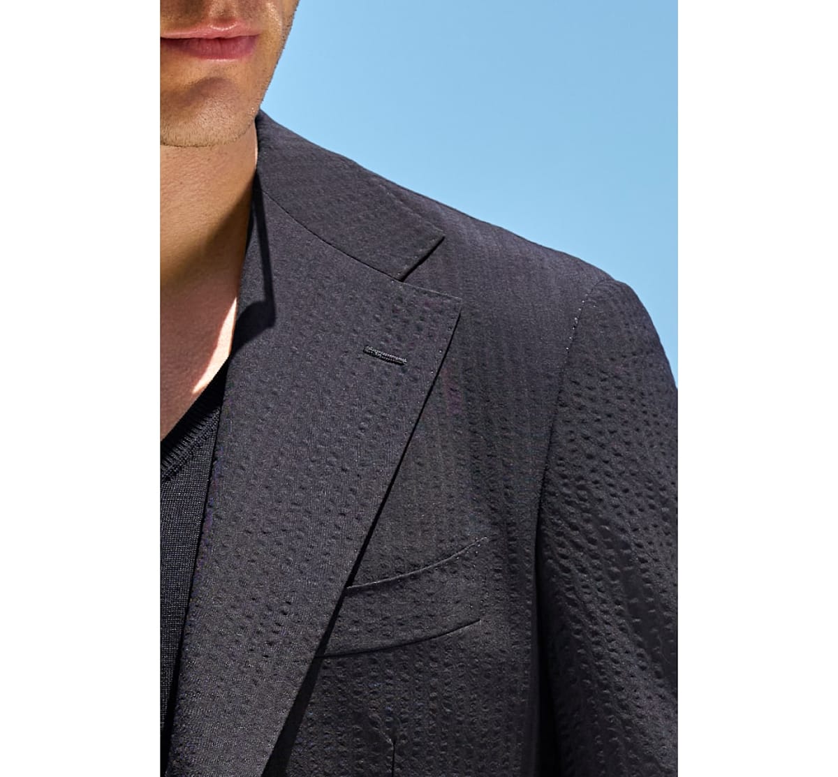 Navy suit