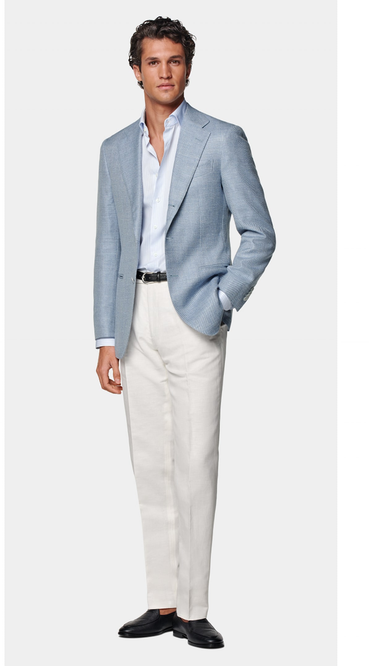 Light blue blazer