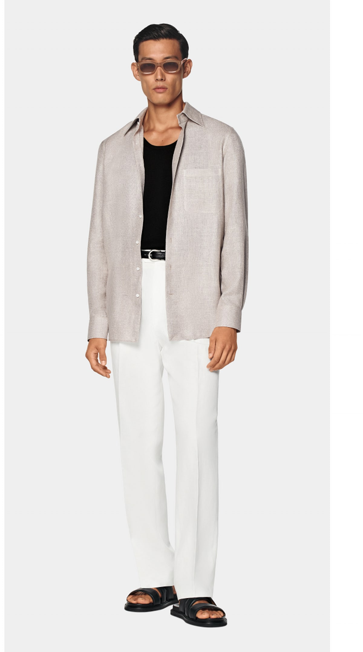 Off-white trousers