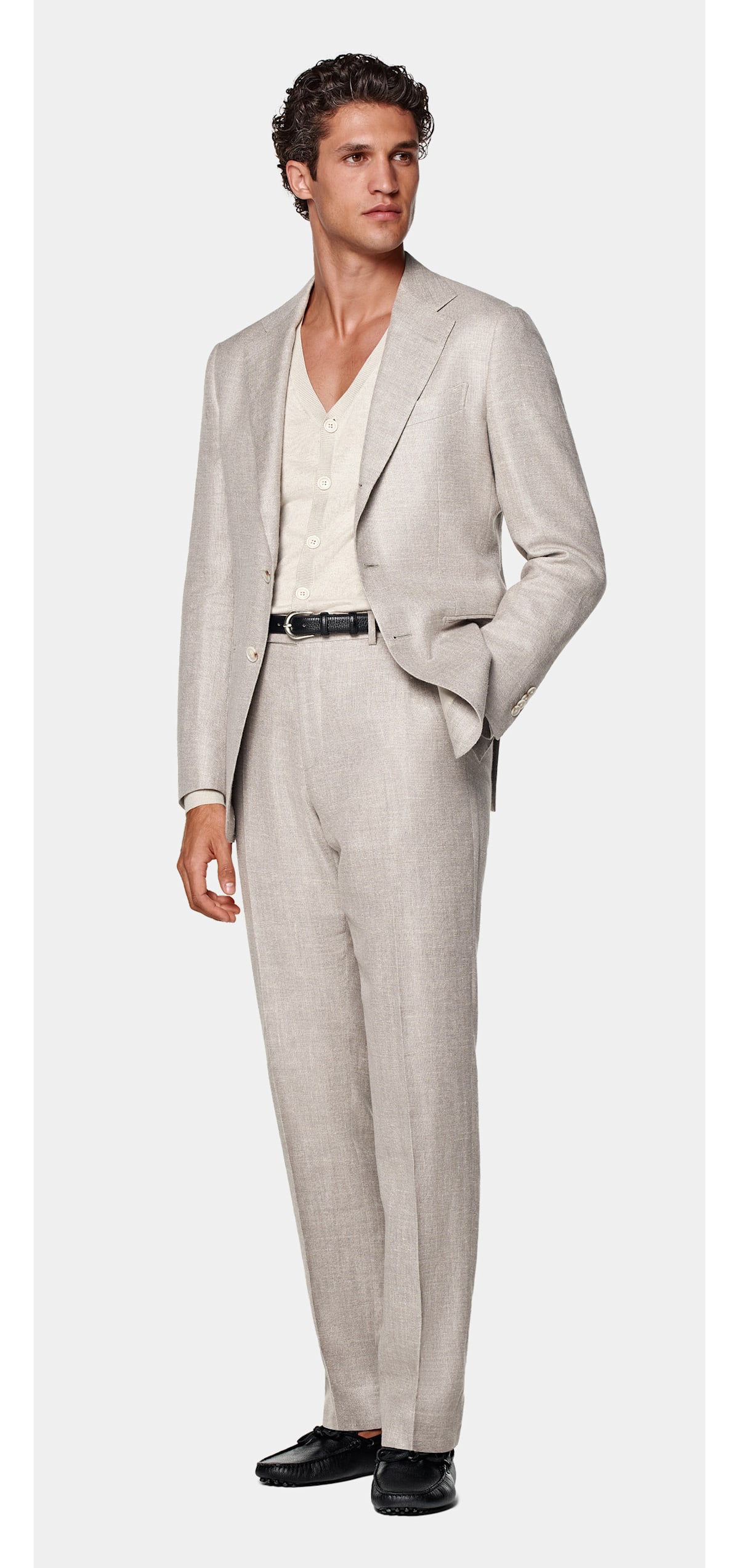 Light taupe suit