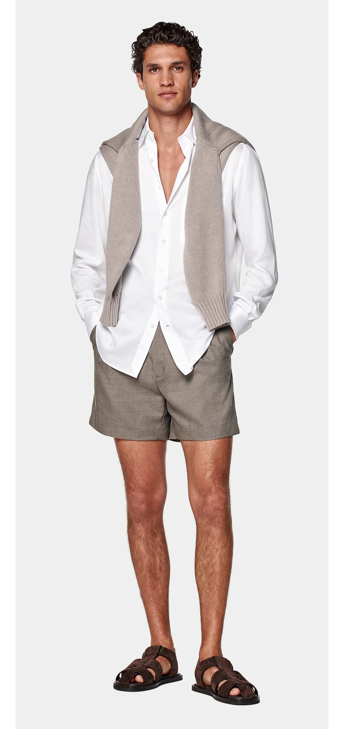 Taupe shorts