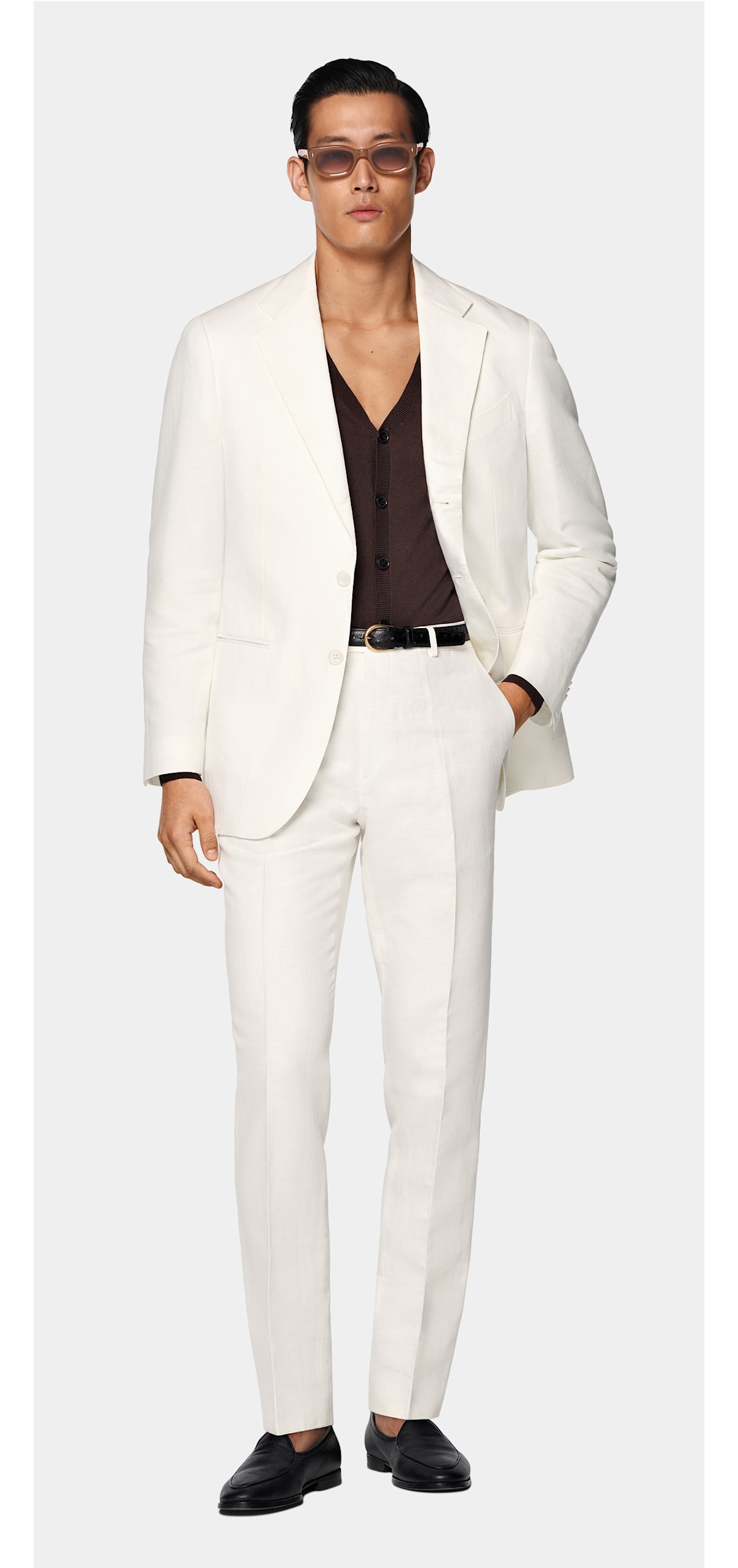 Off white suit