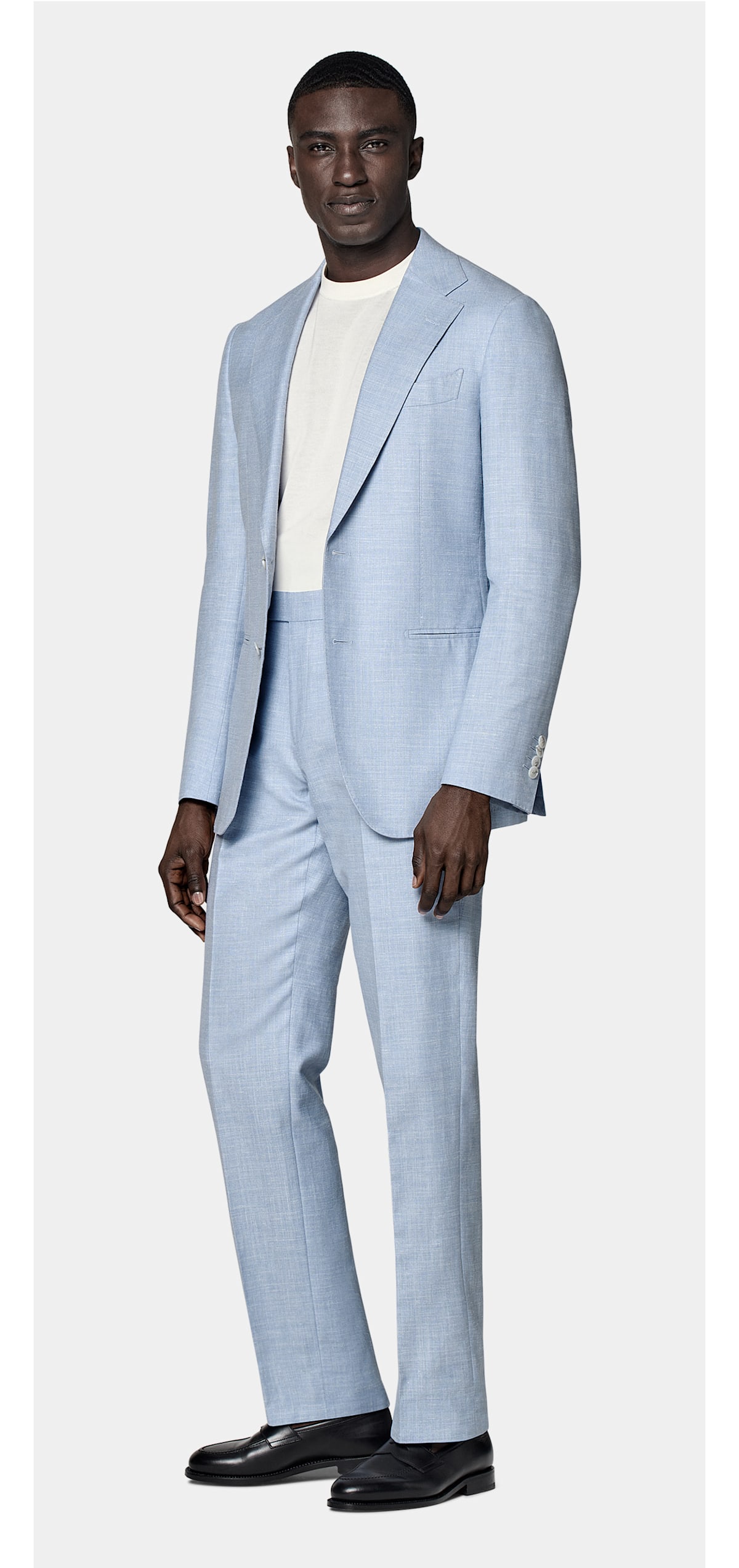 Blue suit