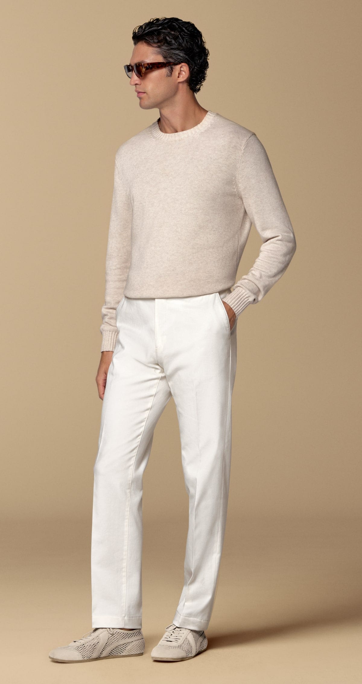 New in chinos