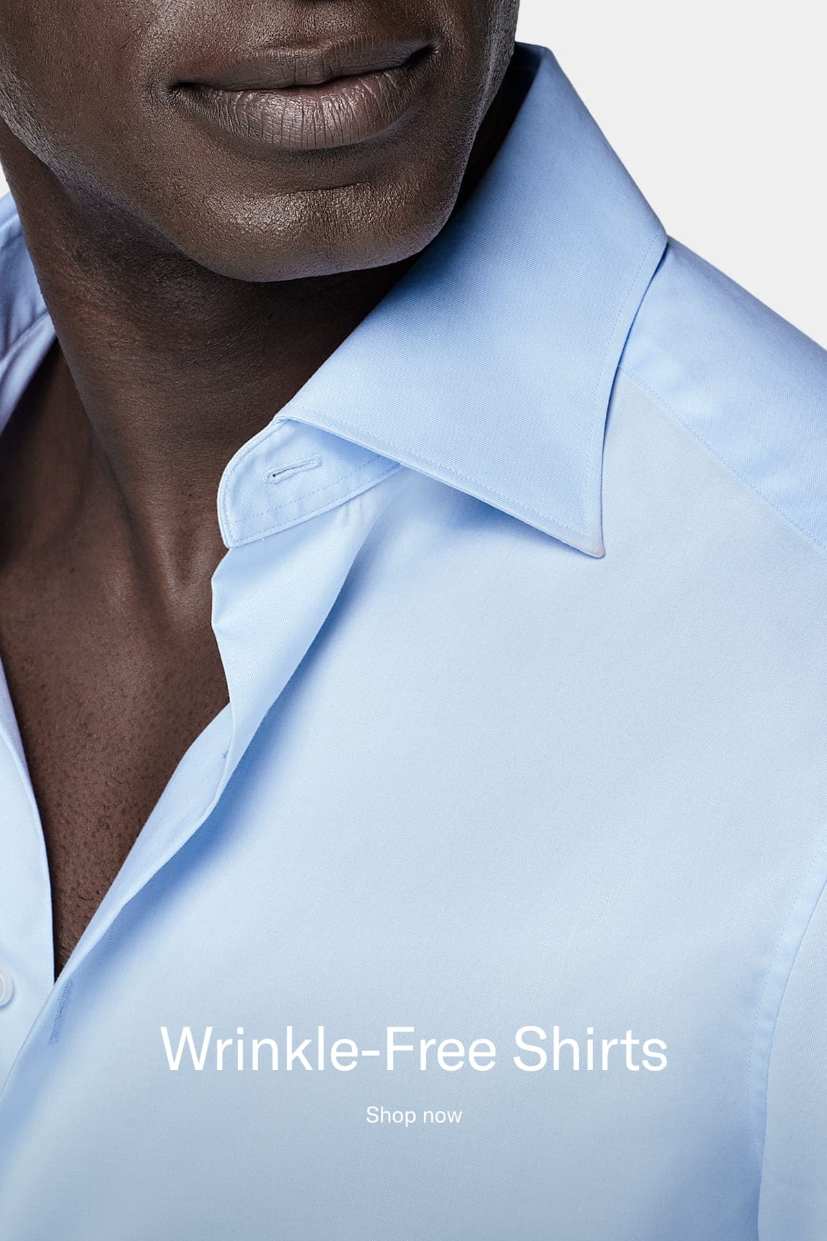 Wrinkle free shirts