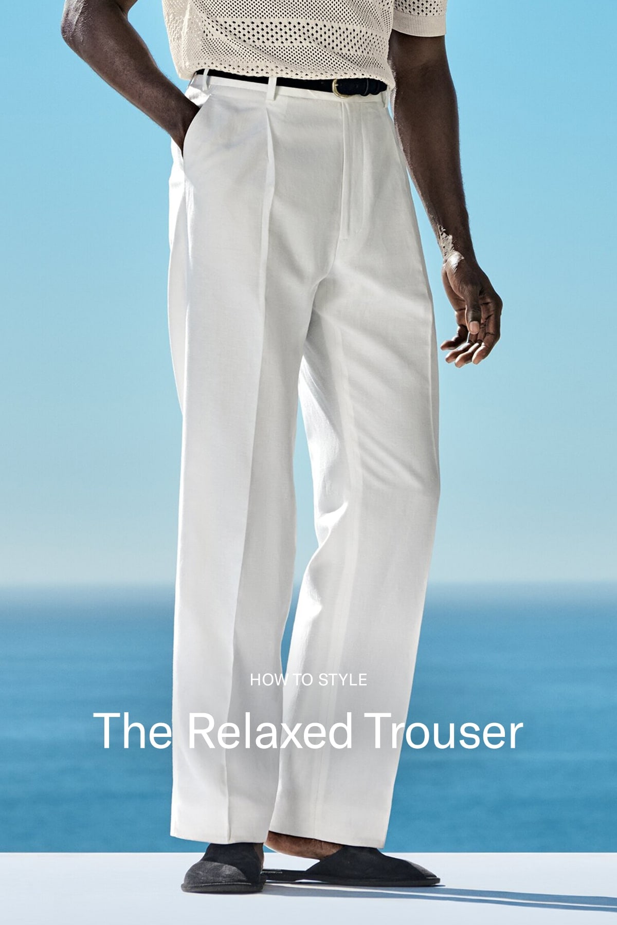 Relaxed trousers