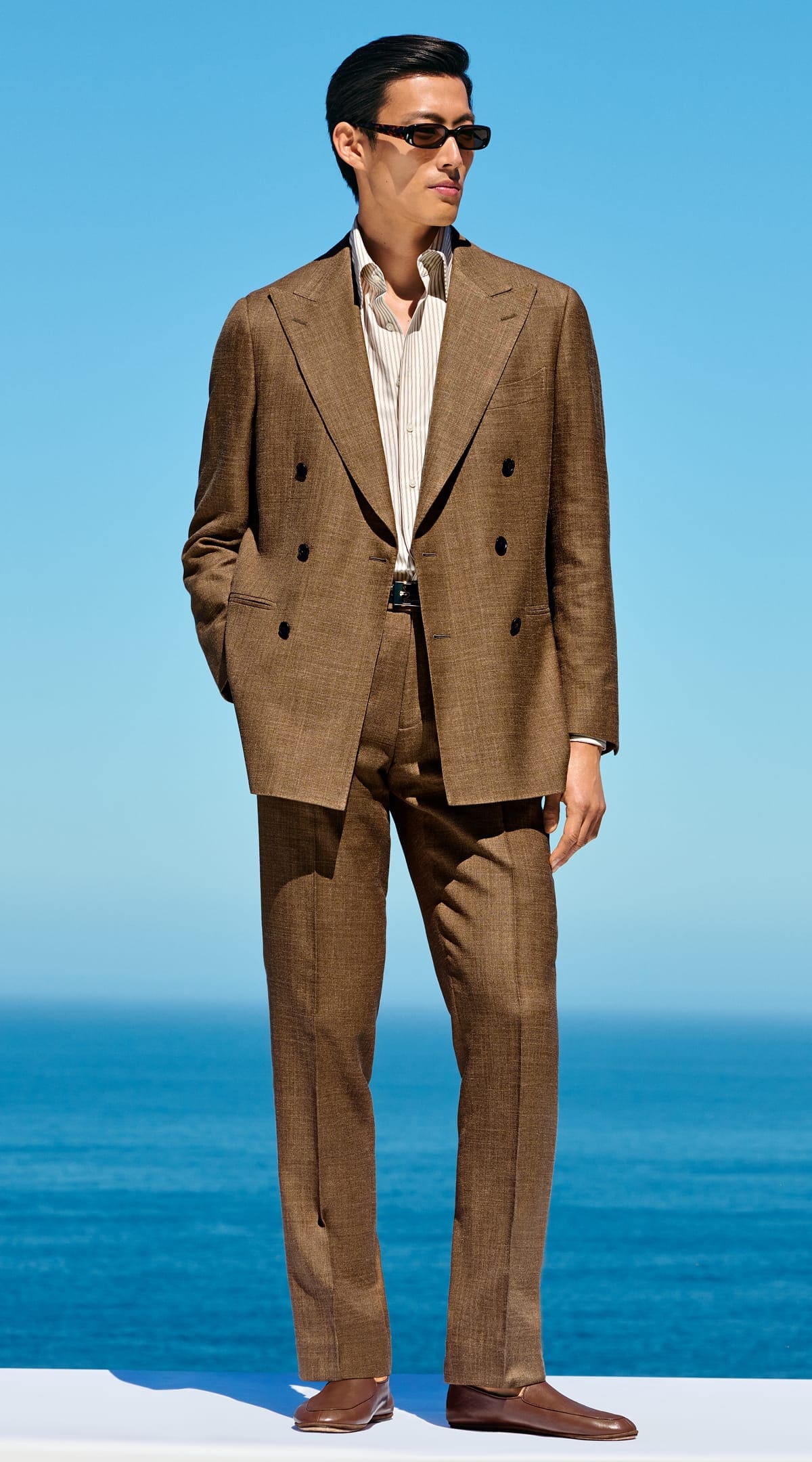 Brown DB suit