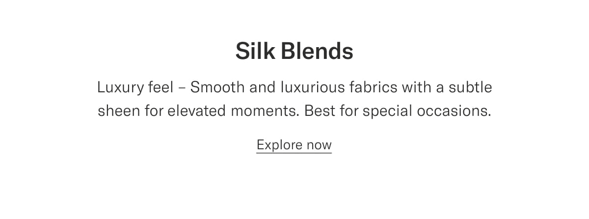 Silk blends