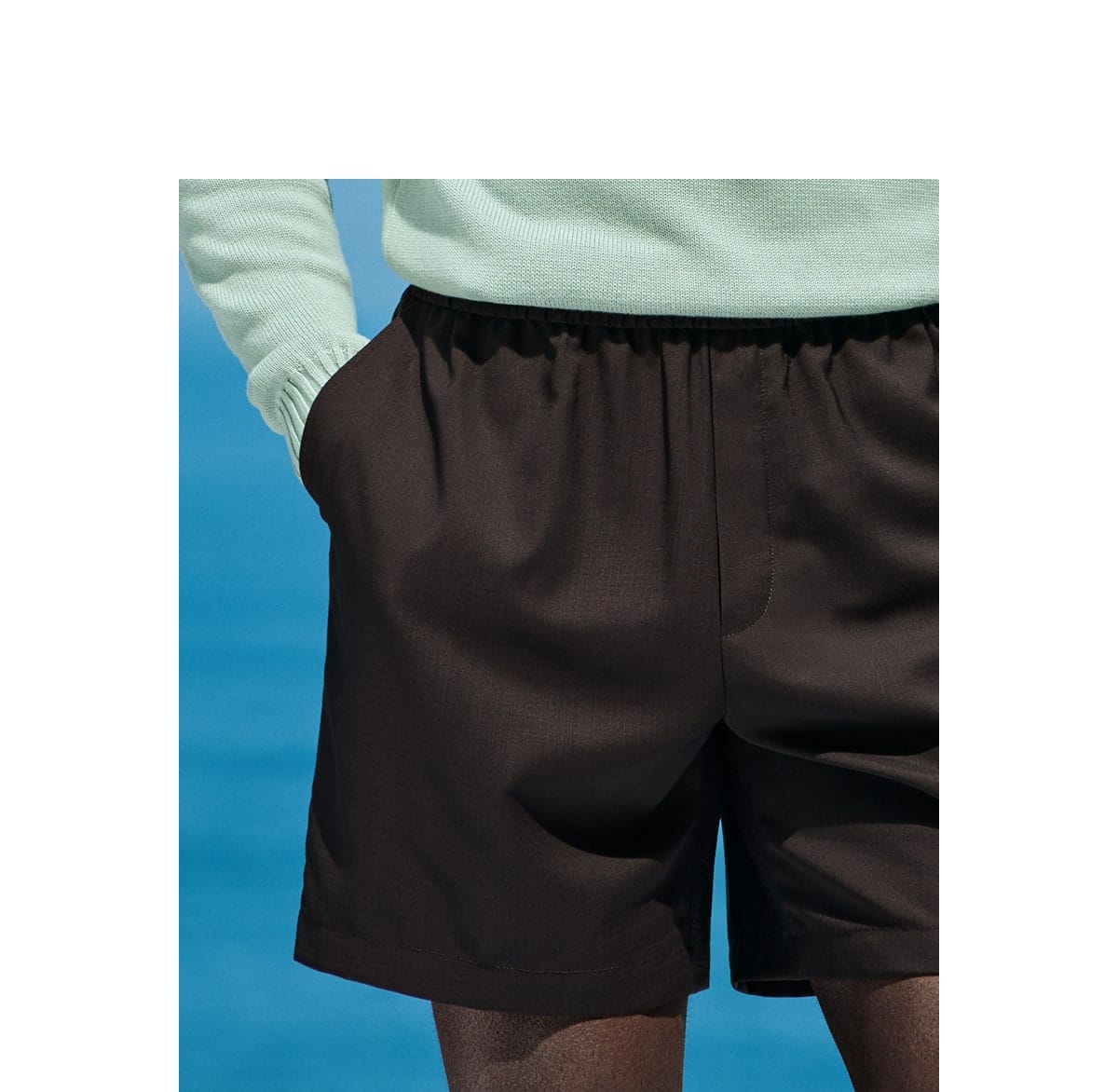 Brown shorts